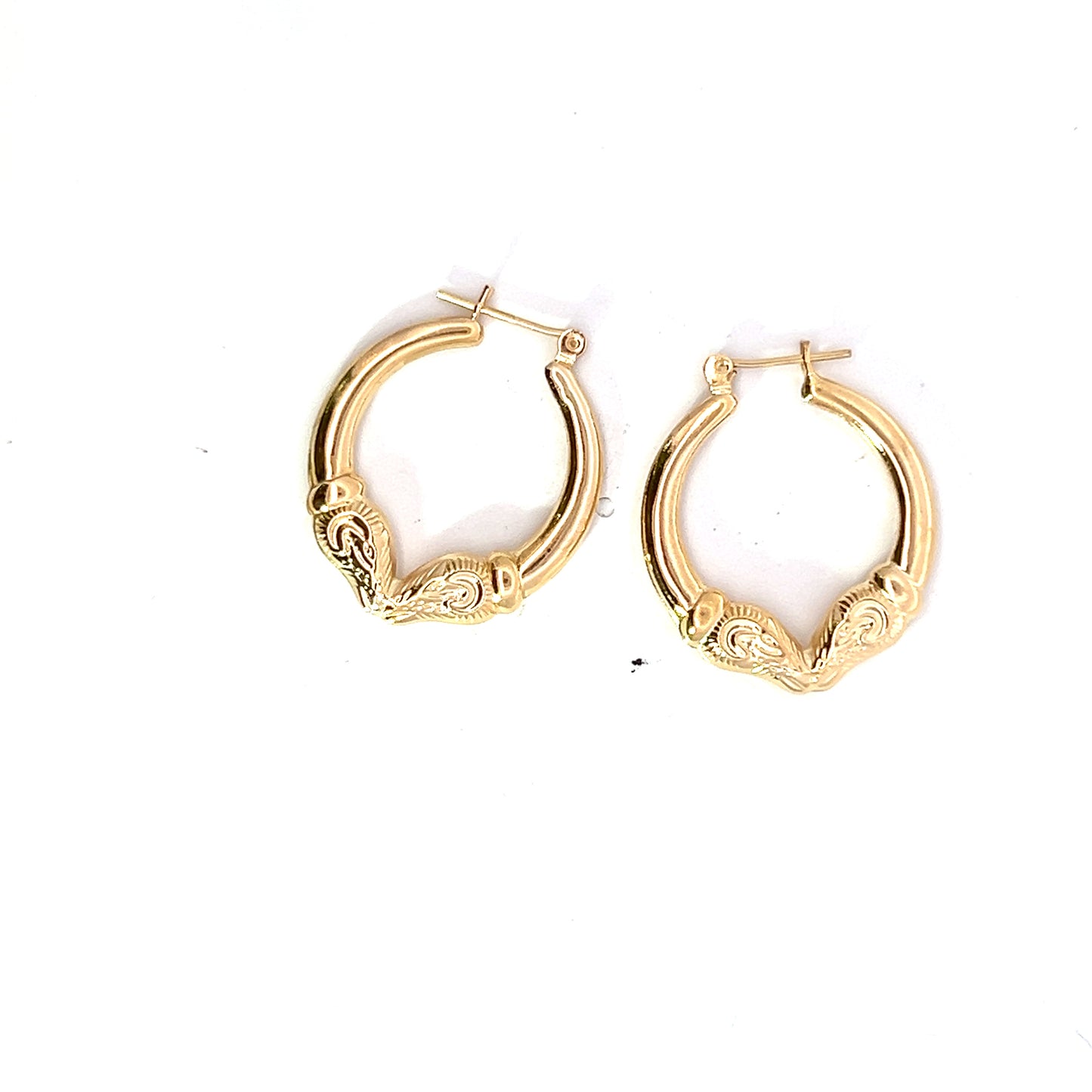 Precious Metal (No Stones) Earring