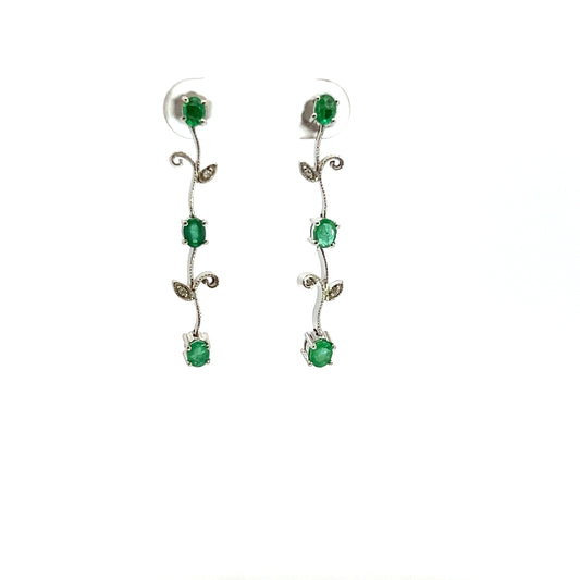 Colored Stone Earring