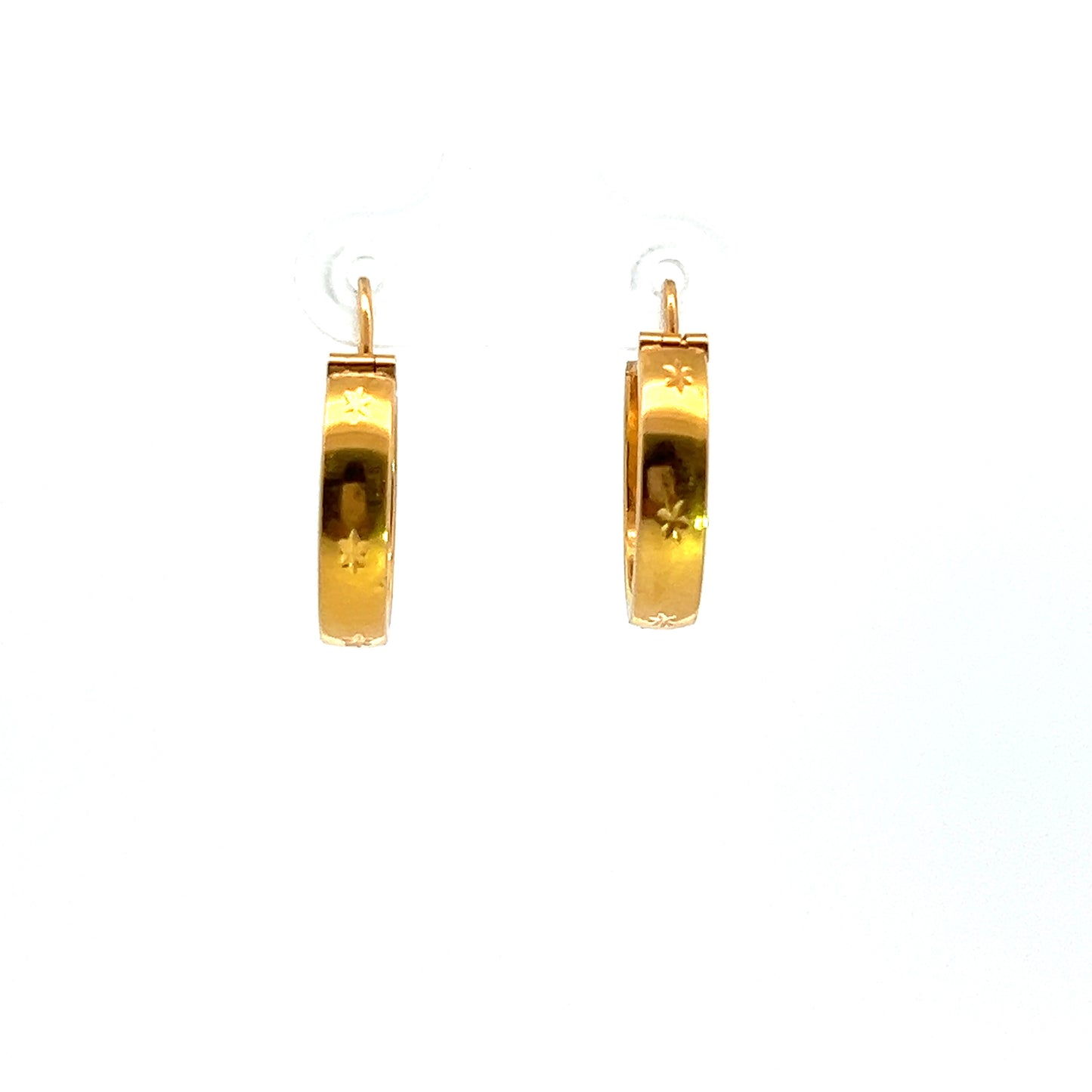 Precious Metal (No Stones) Earring