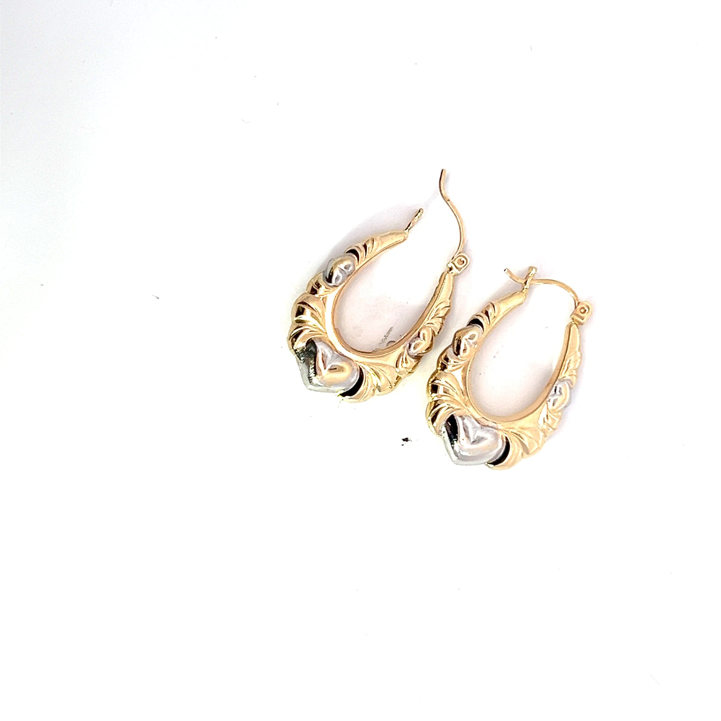 Precious Metal (No Stones) Earring