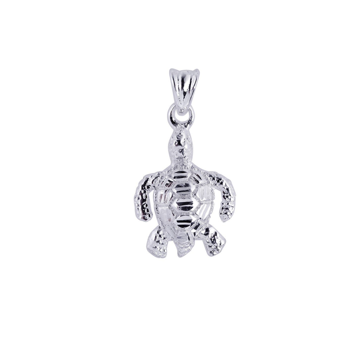 Silver Turtle Pendant